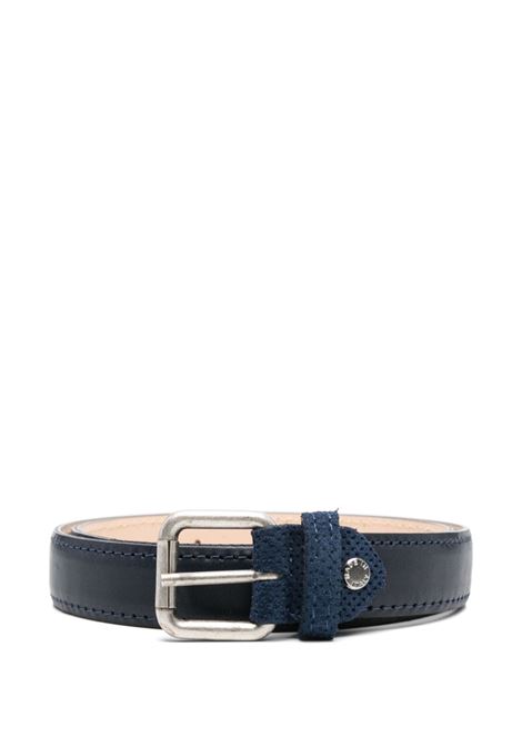 Cintura con logo traforato MANUEL RITZ | MR2994BLU